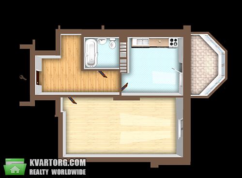 Sell 1-room apartment. Киев,  Милославская — photo 3