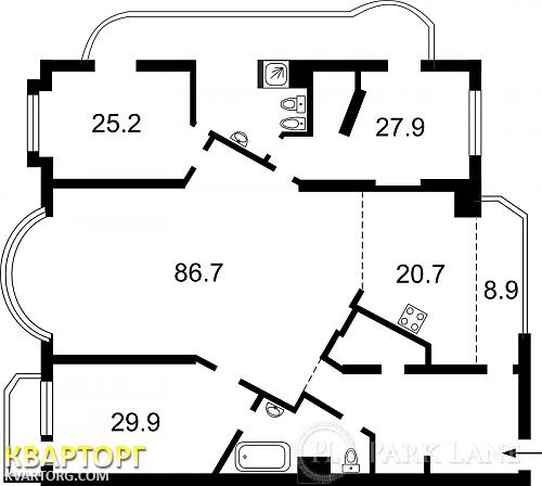 Sell 4-room apartment. Киев, Кропивницкого — photo 2
