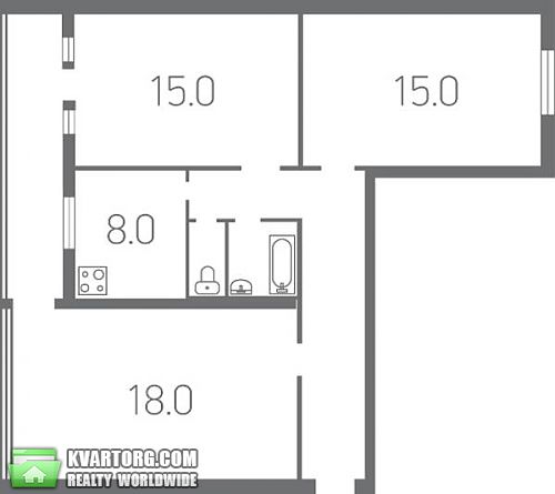 Sell 3-room apartment. Киев, Давыдова бул — photo 4