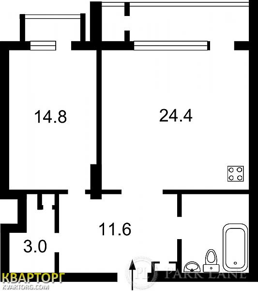 Sell 2-room apartment. Киев, Щорса — photo 2