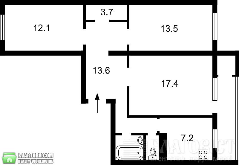 Sell 3-room apartment. Киев, Якира — photo 9