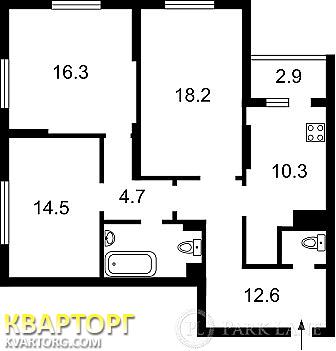 Sell 3-room apartment. Киев, Червоноградська, — photo 3
