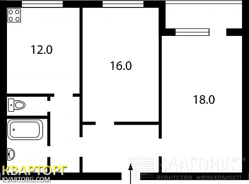 Sell 2-room apartment. Киев,  Котовского — photo 2