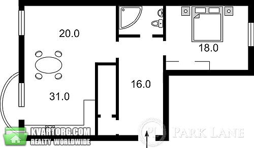 Sell 2-room apartment. Киев, Феодосийский пер — photo 4