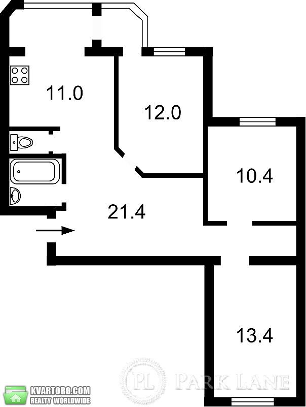 Sell 3-room apartment. Киев,  Матыкина — photo 5