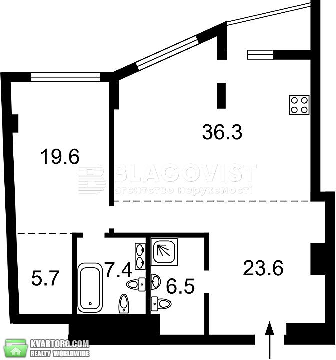 Sell 2-room apartment. Киев,  Голосеевский пр — photo 2
