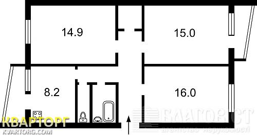 Sell 3-room apartment. Киев, Березняковская — photo 2