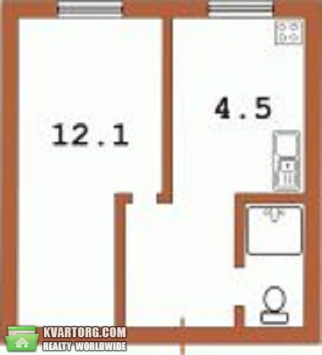Sell 1-room apartment. Киев,  Гречко — photo 8