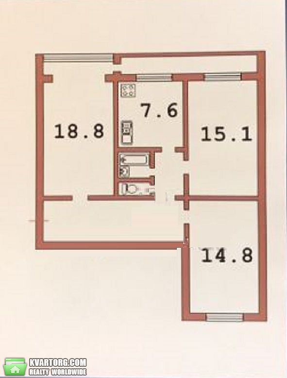 Sell 3-room apartment. Киев, бул. Русановский — photo 3