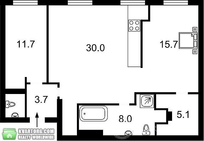 Sell 3-room apartment. Киев,  Богатырская — photo 2