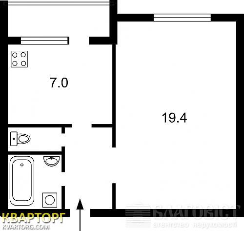Sell 1-room apartment. Киев,  Уборевича — photo 2