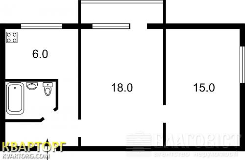 Sell 2-room apartment. Киев, Русановский — photo 8