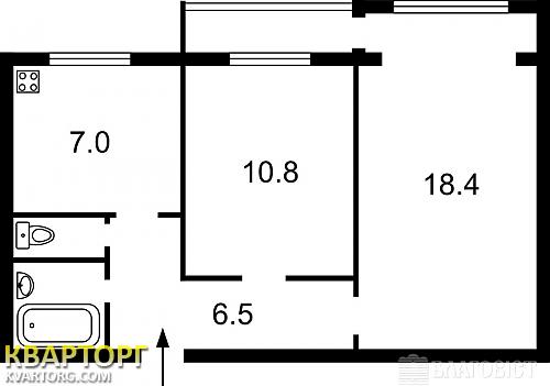 Sell 2-room apartment. Киев,  Богатырская — photo 2