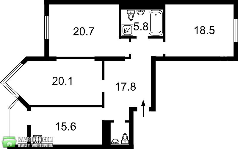 Sell 3-room apartment. Киев,  Барбюса — photo 7