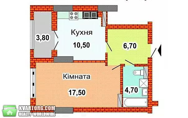 Sell 1-room apartment. Киев,  Феодосийская — photo 7