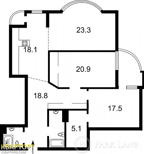 Sell 3-room apartment. Киев,  Барбюса — photo 2