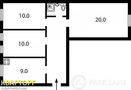 Sell 3-room apartment. Киев,  Владимирская — photo 2