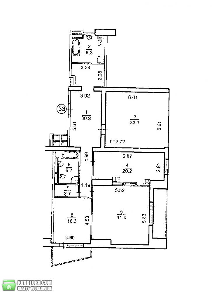 Sell 3-room apartment. Киев, деловая — photo 2