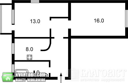 Sell 2-room apartment. Киев, Лаврская — photo 9