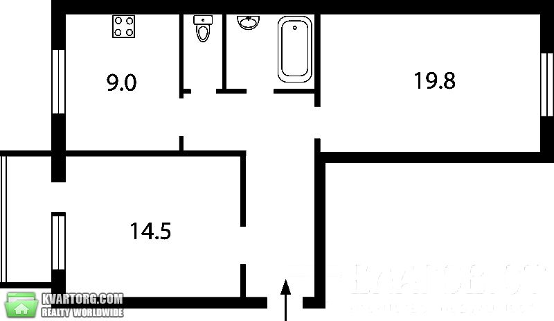 Sell 2-room apartment. Киев, Полевой пер — photo 1