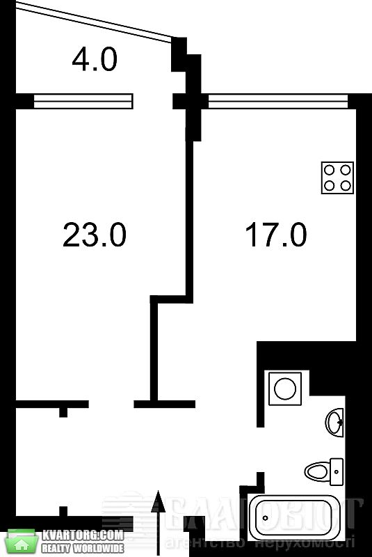 Sell 1-room apartment. Киев,  Шамрыло — photo 9