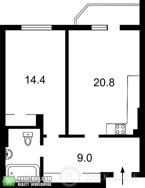Sell 2-room apartment. Киев,  Дегтяревская — photo 7