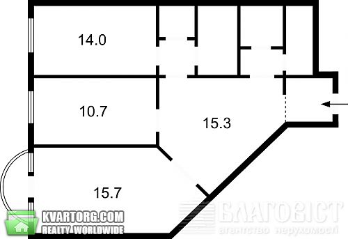Sell 2-room apartment. Киев, Шевченко бул — photo 6