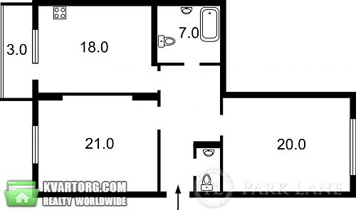 Sell 2-room apartment. Киев,  Полтавская — photo 4