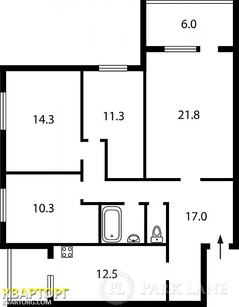 Sell 4-room apartment. Киев, Дарницкий бул — photo 6