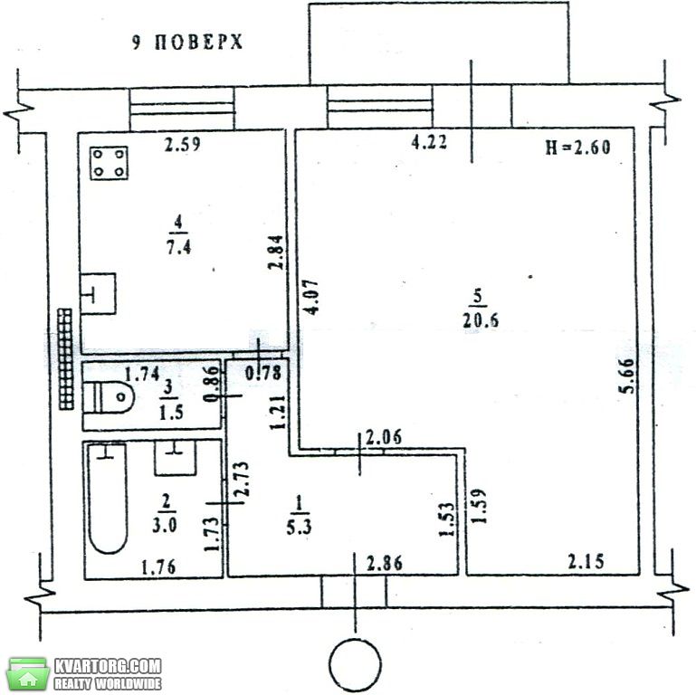 Sell 1-room apartment. Одесса, Бреуса — photo 7