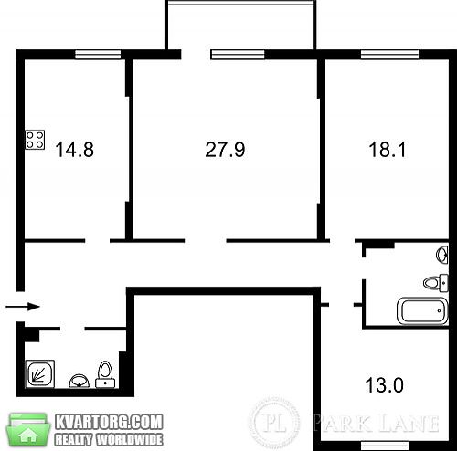Sell 3-room apartment. Киев, Шумского — photo 2