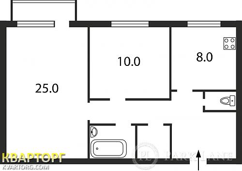 Sell 2-room apartment. Киев,  Белинского пер — photo 2