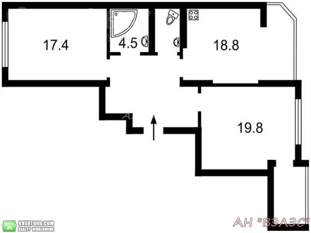 Sell 2-room apartment. Киев,  Чавдар — photo 2