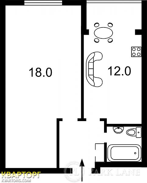 Sell 1-room apartment. Киев,  Урловская — photo 2