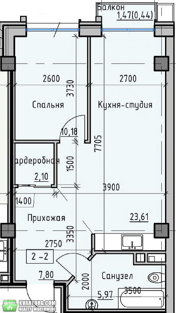 Sell 1-room apartment. Одесса, Донского — photo 2