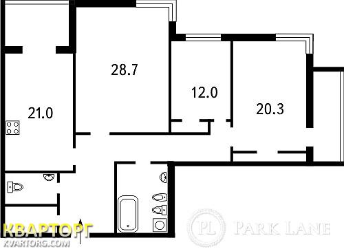 Sell 3-room apartment. Киев, Краснозвездный пр — photo 2