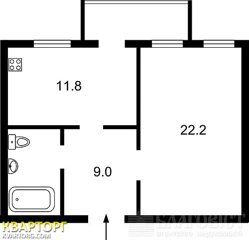 Sell 1-room apartment. Киев, Константиновская — photo 7