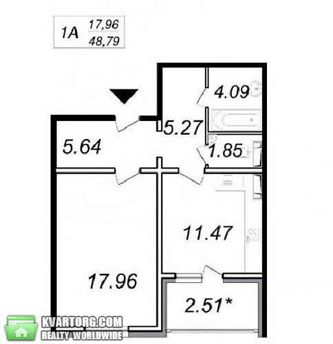 Sell 1-room apartment. Киев, Глушкова пр — photo 2