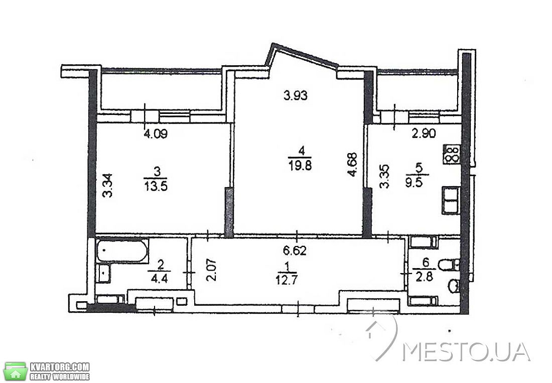 Sell 1-room apartment. Киев,  Драгоманова — photo 3