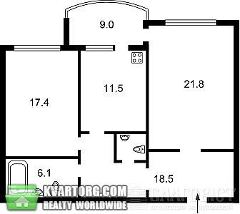 Sell 2-room apartment. Киев, Оболонская наб — photo 3