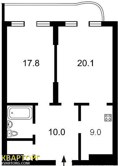 Sell 2-room apartment. Киев,  Щорса — photo 2