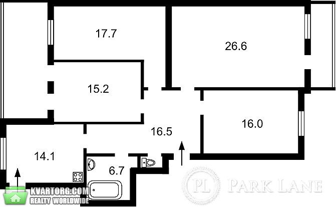 Sell 4-room apartment. Киев,  Богдана Хмельницкого — photo 2