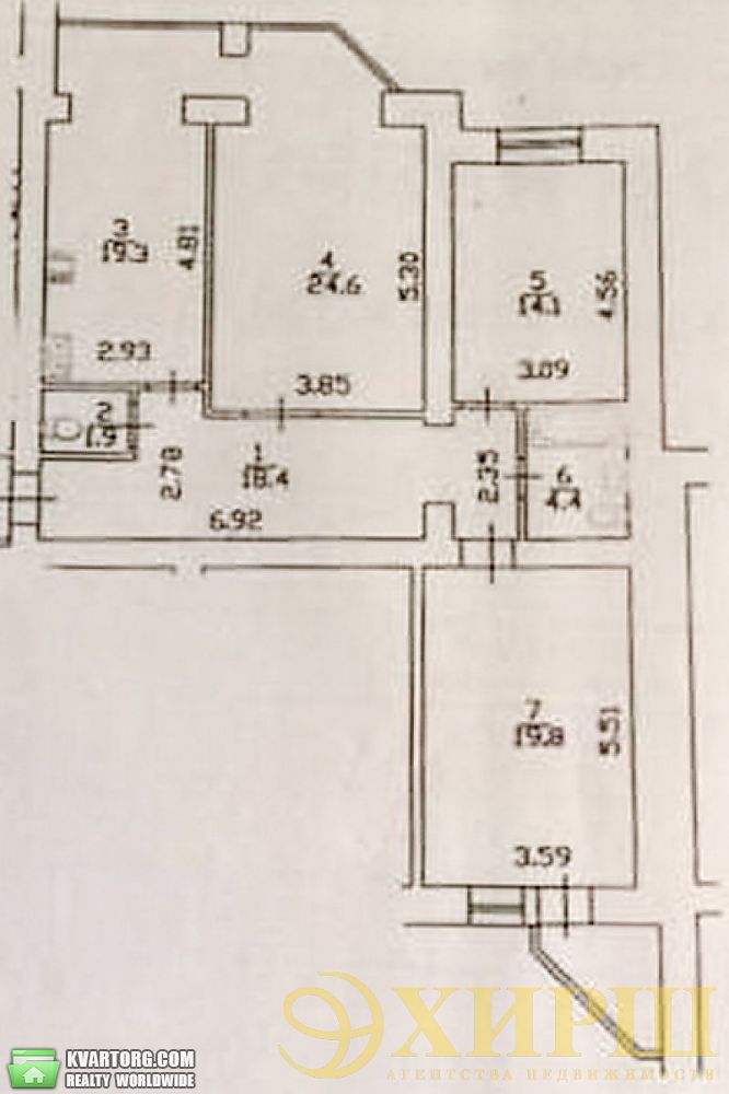 Sell 3-room apartment. Киев, Ломоносова — photo 2