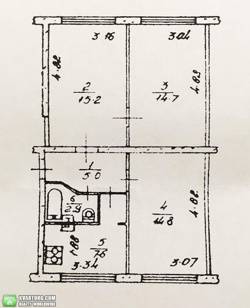Sell 3-room apartment. Киев,  Волгоградская — photo 3