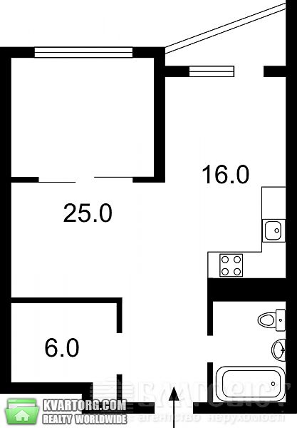 Sell 2-room apartment. Киев, Урловская — photo 9