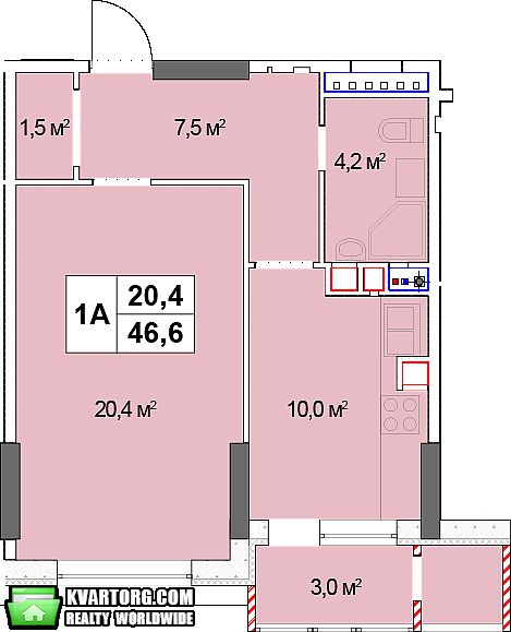 Sell 1-room apartment. Киев,  Механизаторов — photo 7
