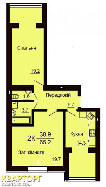 Sell 2-room apartment. Киев,  Волынская — photo 1