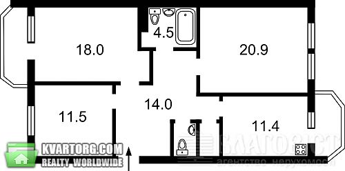 Sell 3-room apartment. Киев, Вильямса — photo 8