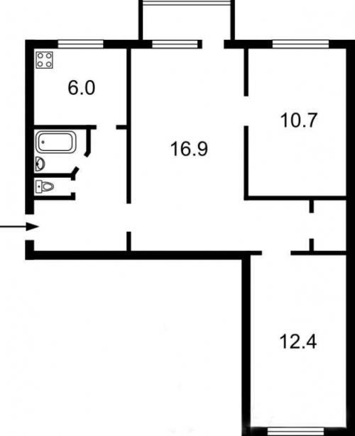 продам 3-комнатную квартиру. Киев,  Дегтяревская - фото 3
