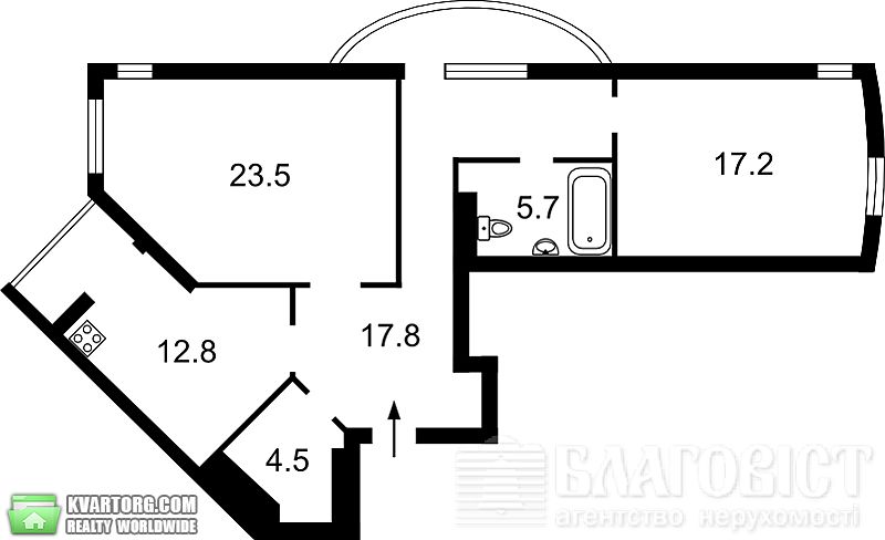Sell 2-room apartment. Киев,  Вышгородская — photo 7